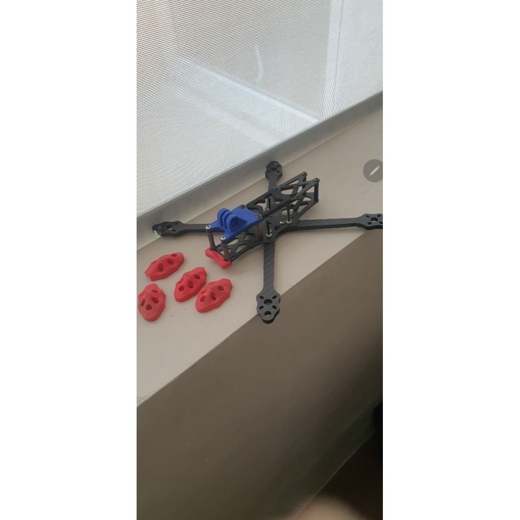 Frame carbon bekas fpv 5inch jhonny astrox bukan speedybee iflight