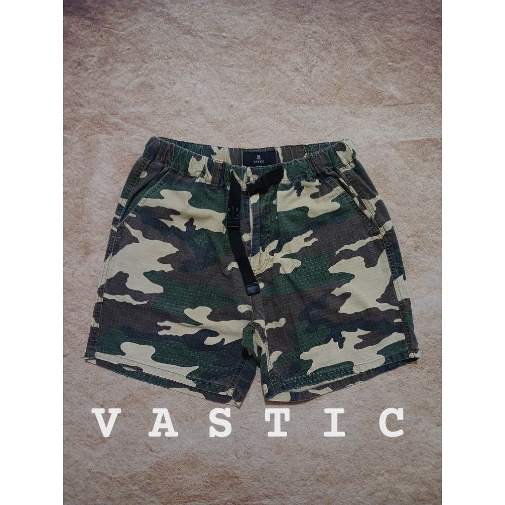 Short pant utility keren VASTIC katun kanvas bekas pakai