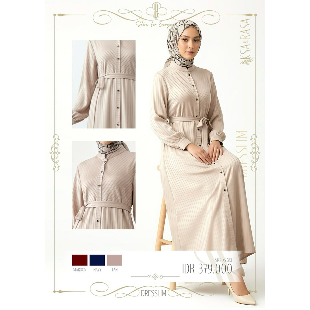Rabbani - dress/gamis muslim DRESSLIM FANILA