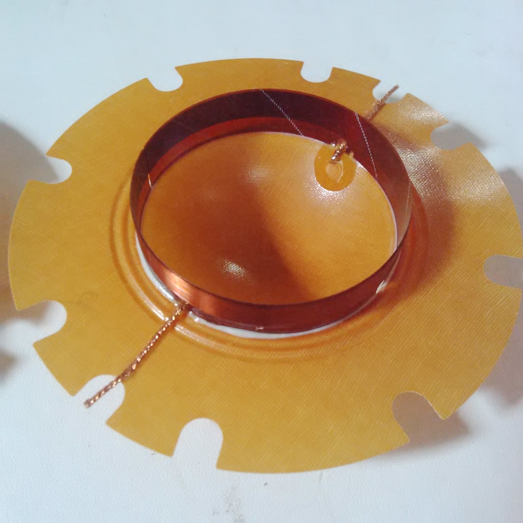 Spull Spul Toa 100watt 200watt diameter tengah 52mm Spul Tembaga Sirine