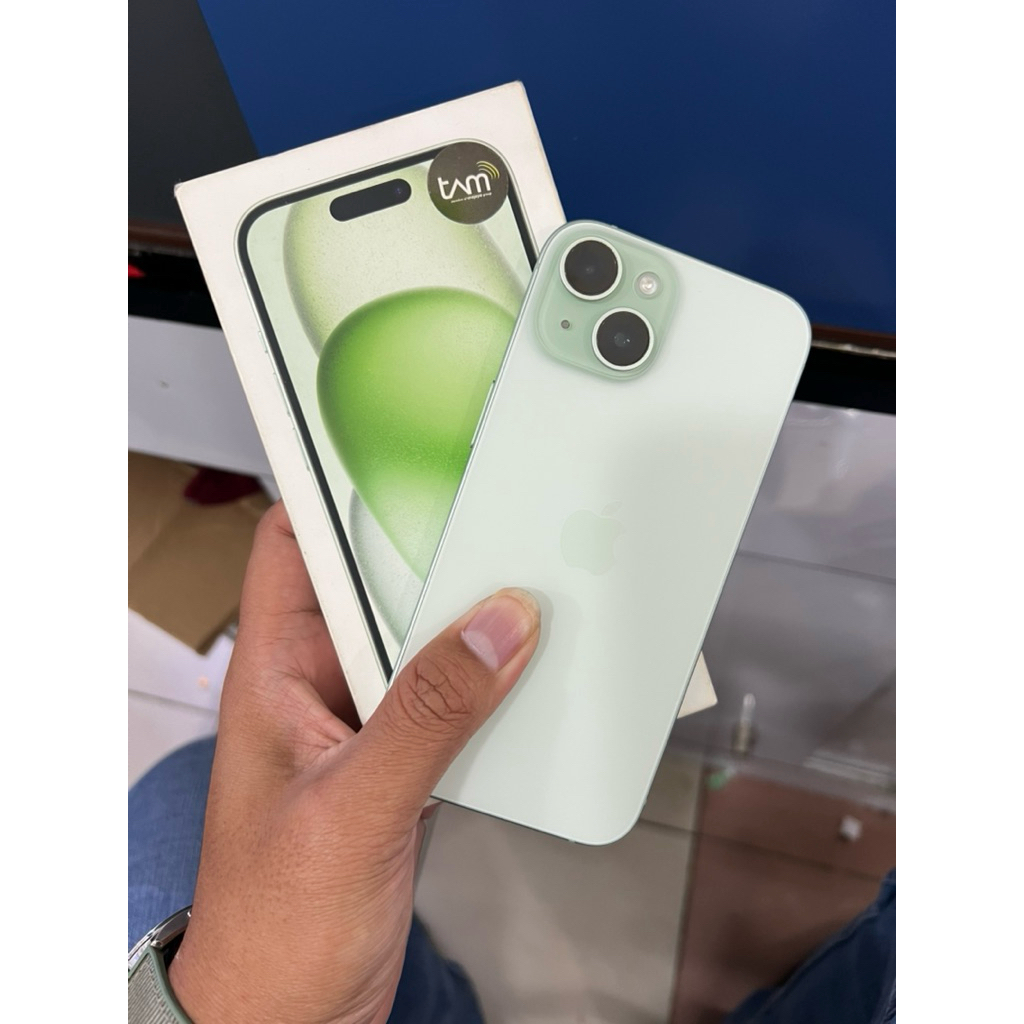 Iphone 15 128gb second resmi ibox fullset original termurah