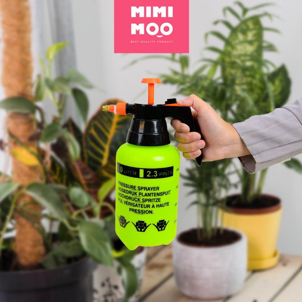 MIMIMOO Pressure Sprayer Manual 1 Liter Tanaman 3 Warna