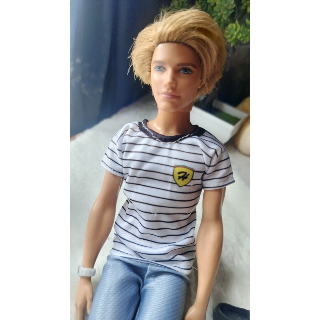 Barbie ken take all free baju dan sepatu