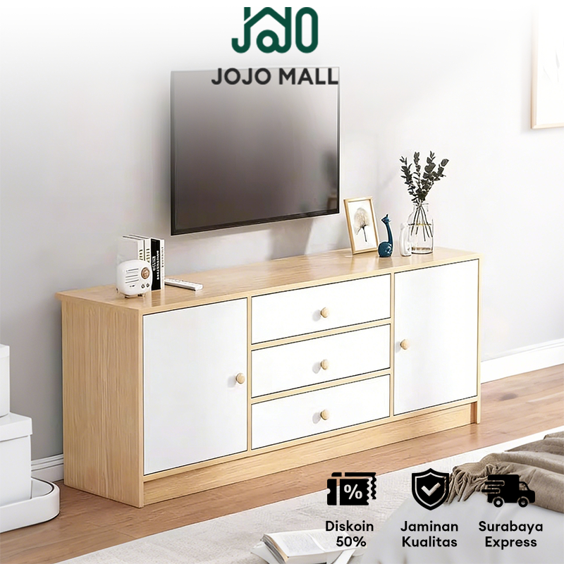 120/140cm Meja TV kayu Meja TV Minimalis Modern Lemari TV Minimalis Modern Rak TV Buffet TV
