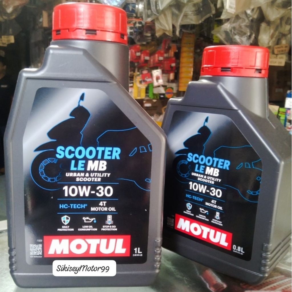 OLI MOTUL SCOOTER LE 10W-30 800ml OLI MESIN MOTOR MATIC 800ml