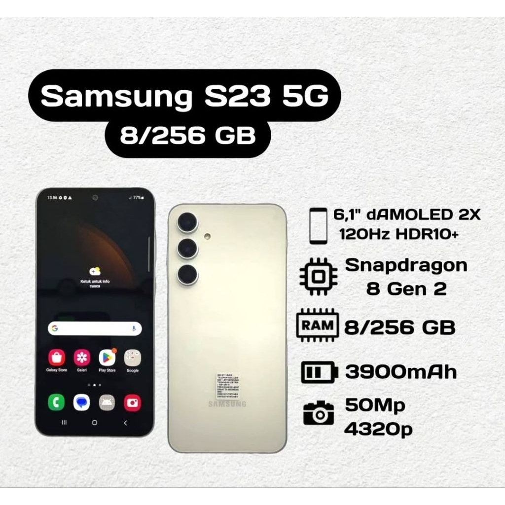 Samsung Galaxy S23 5G 8/256 GB