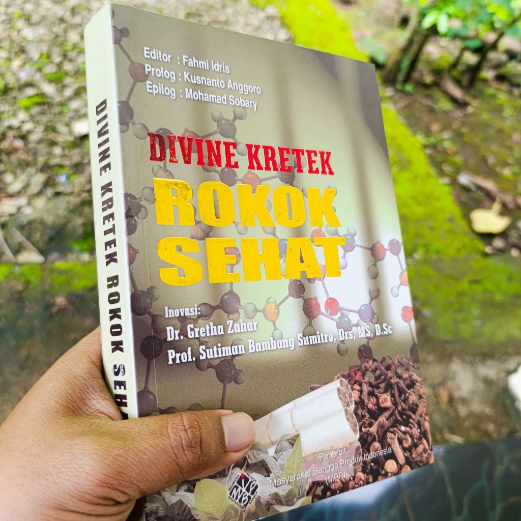buku divine Kretek rokok sehat - fahmi idris original