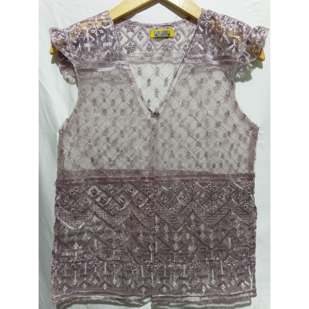 Vest brukat wanita/Ld 85/panjang 55/Rompi Brukat wanita dewasa/Rompi cantik/baju lebaran