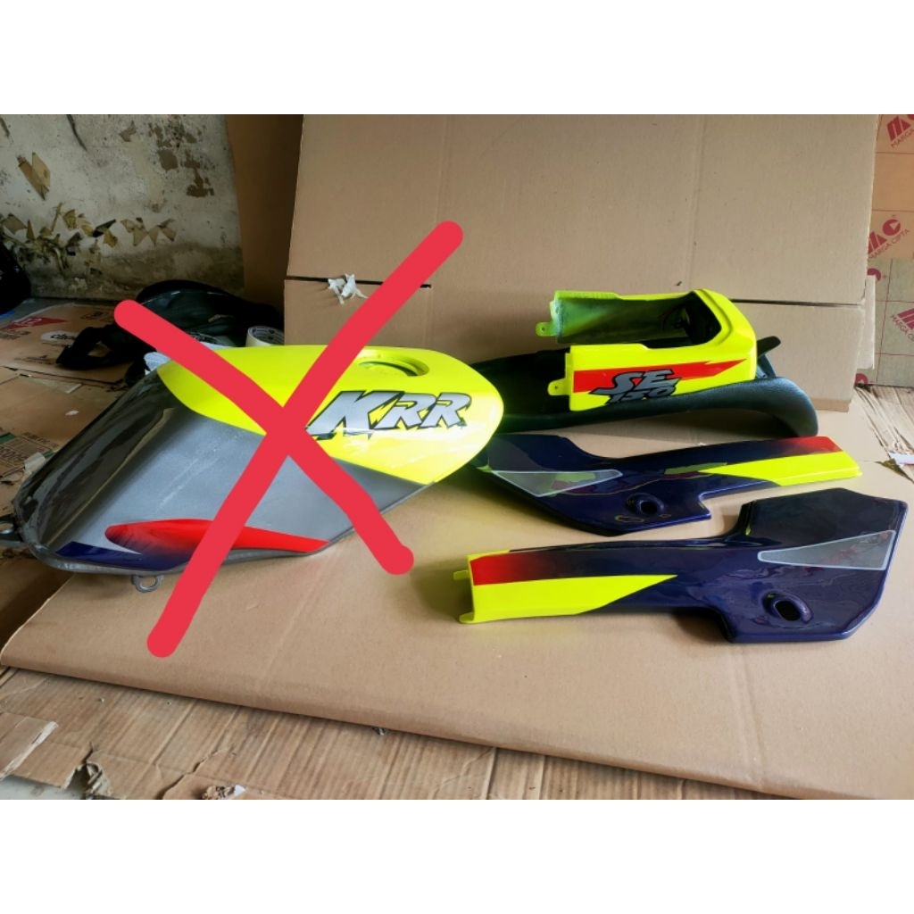 body belakang ninja ssr set body tengah