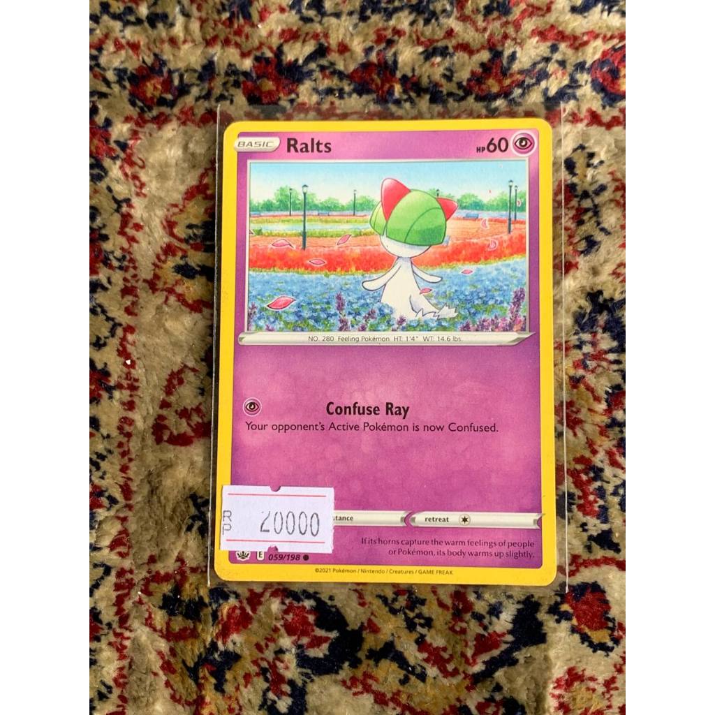 Ralts Pokemon English 59/198