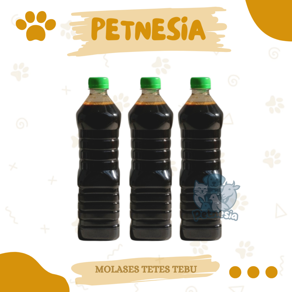 MOLASES TETES TEBU 1 KG - Tetes Tebu Murni Kental Berkualitas
