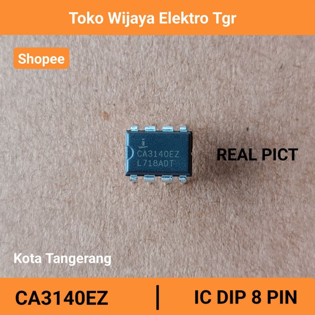 Mesin Las Sparepart | CA3140 Ic Dip 8 Pin Modul Pwm