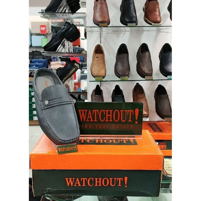 WATCHOUT SHOES sandal-sepatu selop bustong original brand