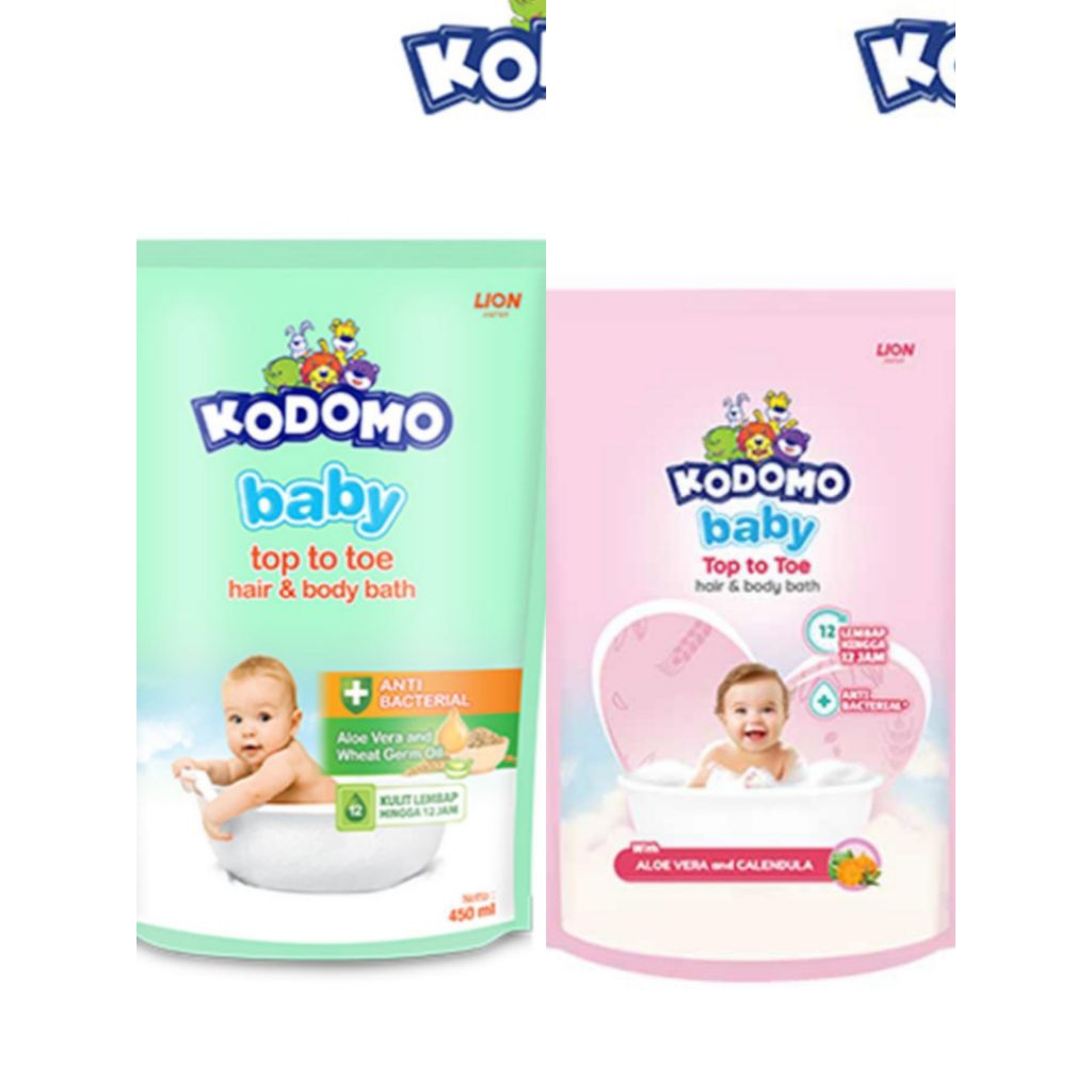 Kodomo baby tap to toe 400ml/450ml
