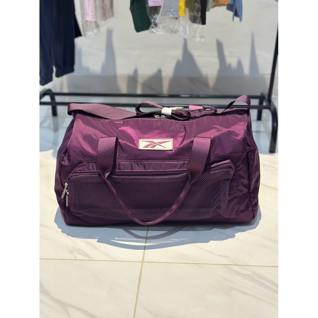TAS DUFFLE GYM BAG REEBOK BENFORD ROLLING BAG REEURB2552BG BURGUNDY TAS SERBAGUNA ORIGINAL REEBOK