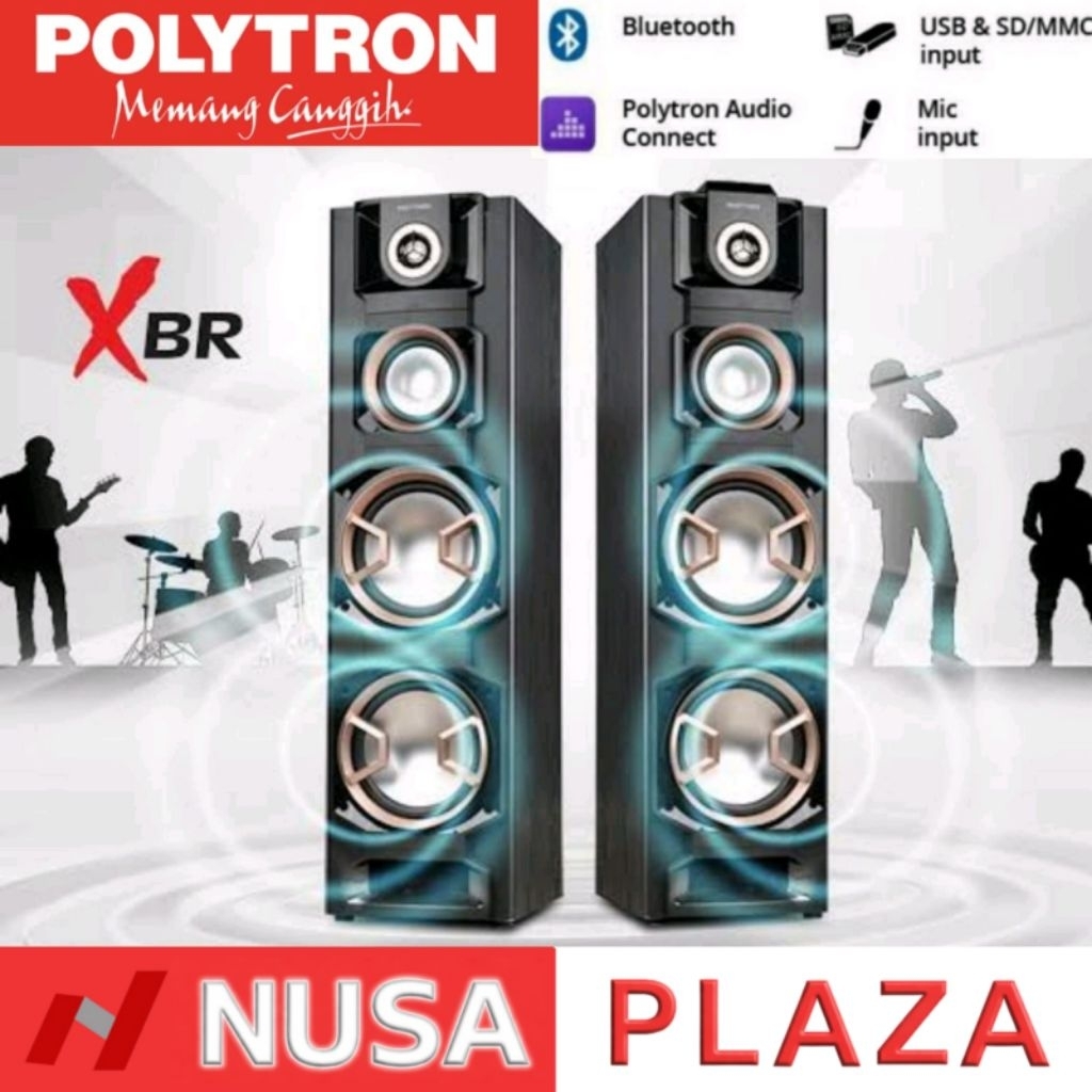 SPEAKER POLYTRON PAS-8EF22 BLUETOOTH (KHUSUS MEDAN)