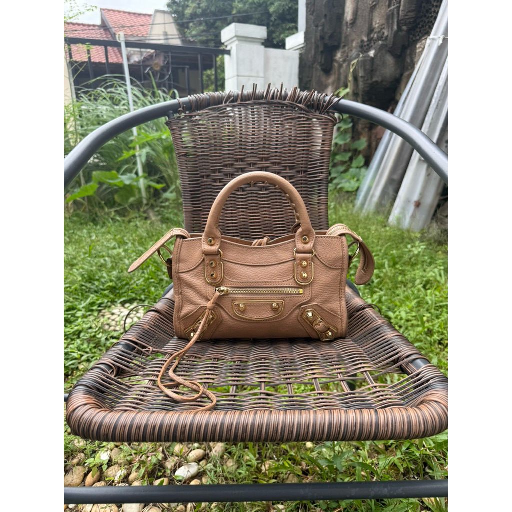 Balenciaga City Mini Rose Des Sables Preloved