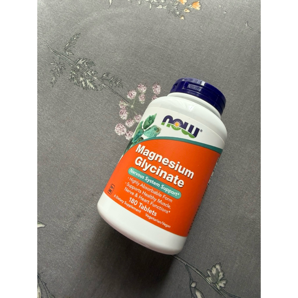 NOW Magnesium Glycinate 180 tablets