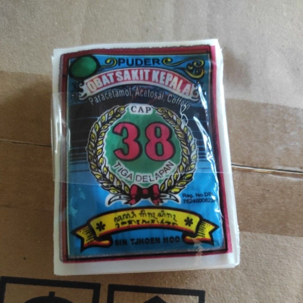 12 Biji Puyer 38 puder 38 sakit kepala 1LUSIN