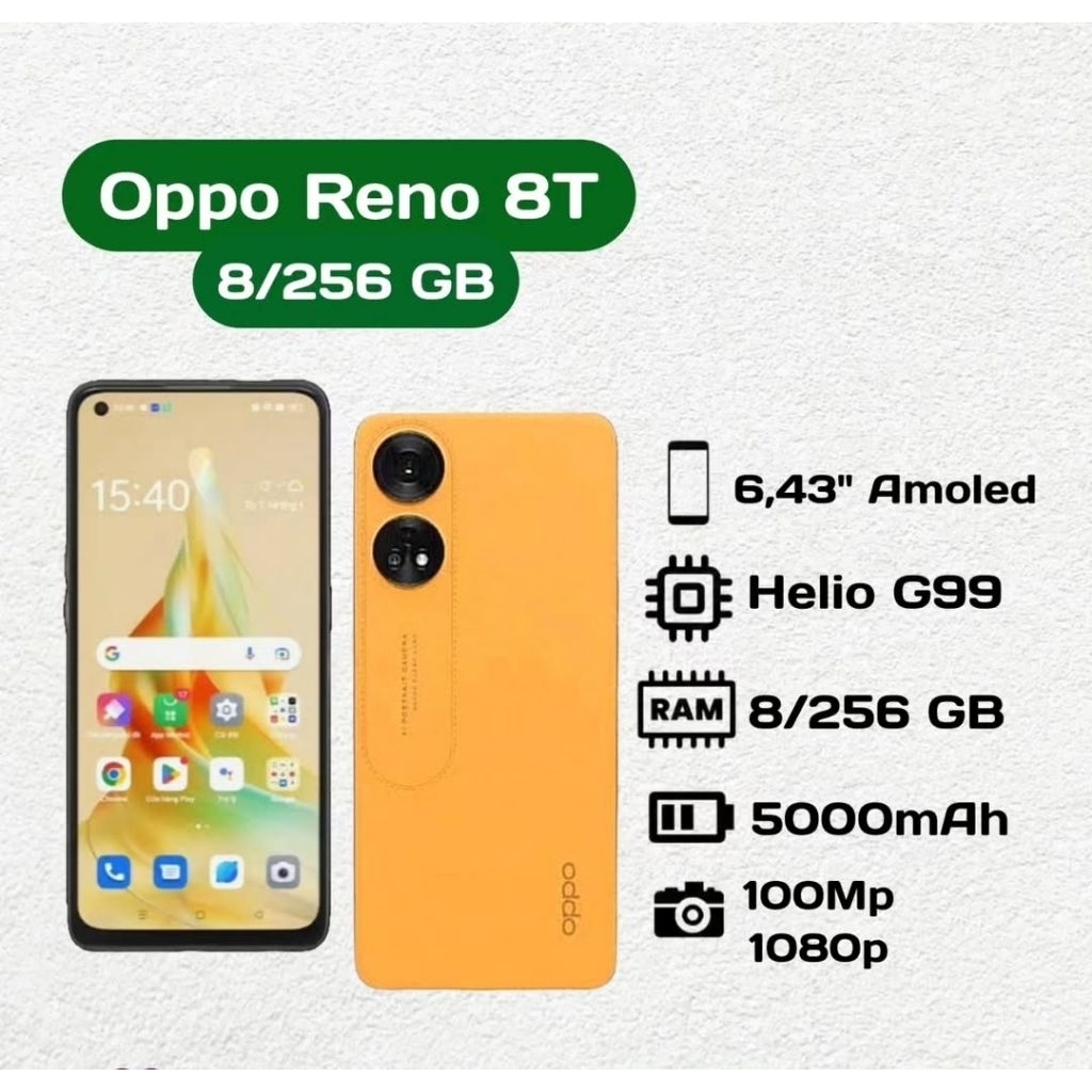 Oppo Reno 8T 8/256 GB Second
