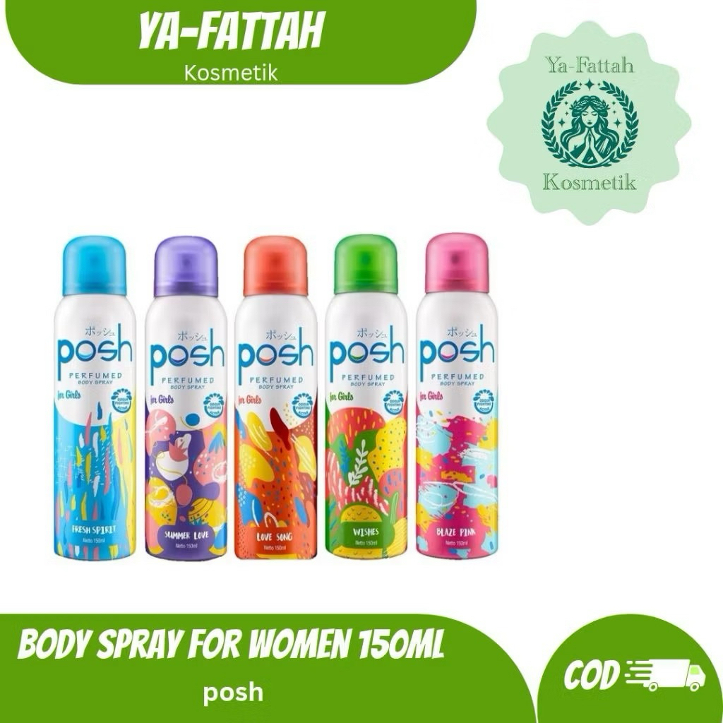 POSH Body Spray Posh Girl 150ml / Posh Hijab 150ml