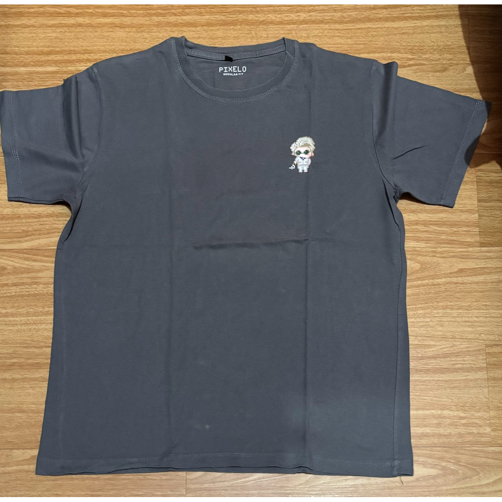 Preloved Kaos T-Shirt Game Retro Nanami Jujutsu Kaisen x Pixelo