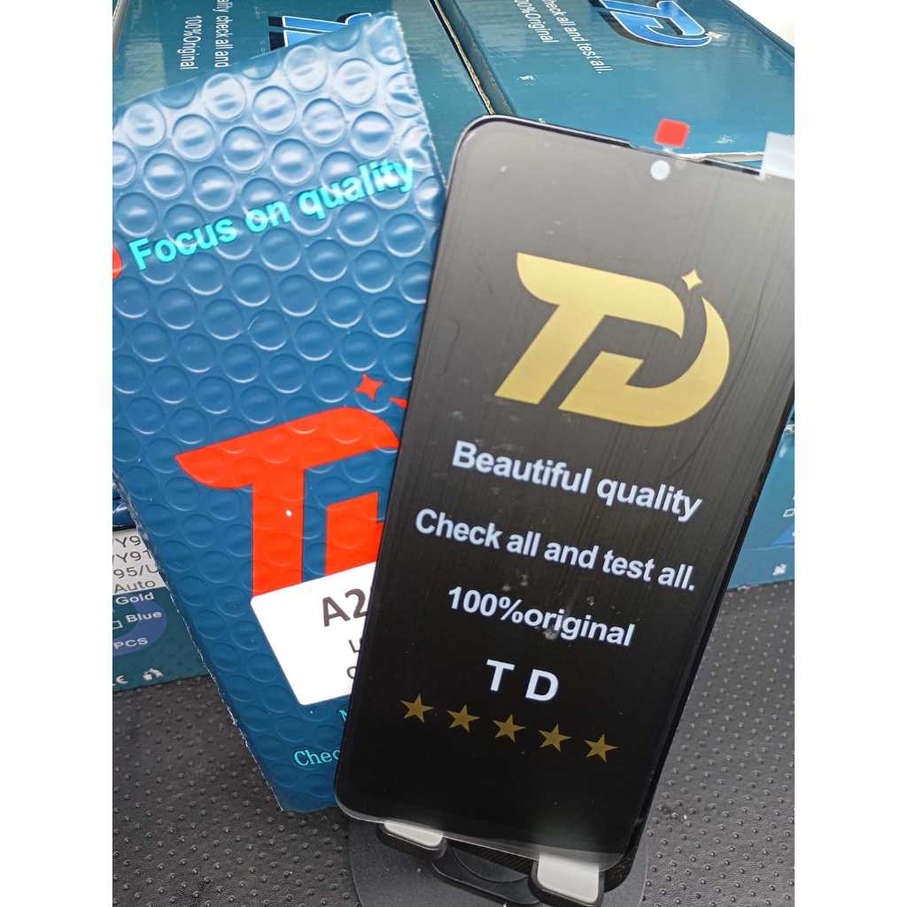 LCD TD'S SAMSUNG A20S/A207 (100% ORIGINAL) Fullset Touchscreen