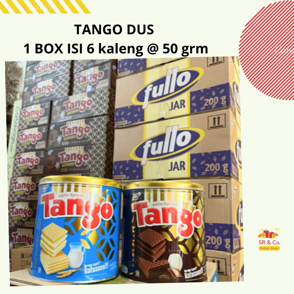 Hemat Wafer Tango dus isi 6 pcs grosir/Wafer tango dus grosir