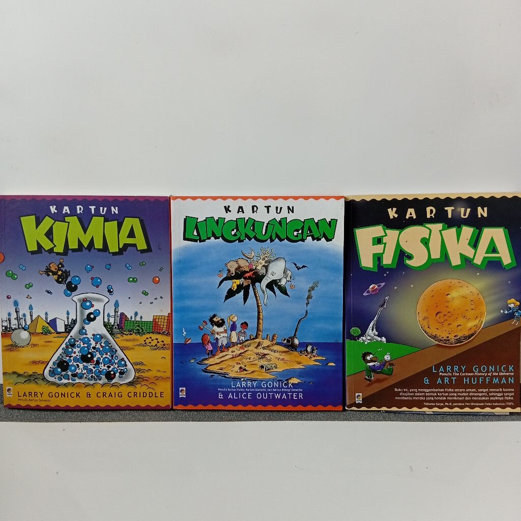 Kartun lingkungan fisika kimia Larry Gonick