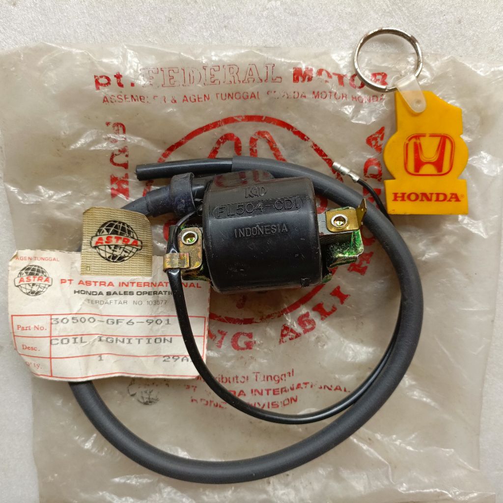COIL IGNITION KOIL KUIL PENGAPIAN HONDA WIN 100 ORIGINAL