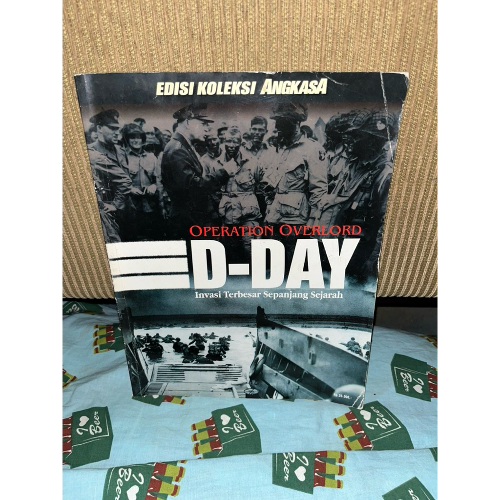(preloved) Majalah ( EDISI KOLEKSI ANGKASA OPERATION OVERLORD D-DAY invasi terbesar sepanjang sejara