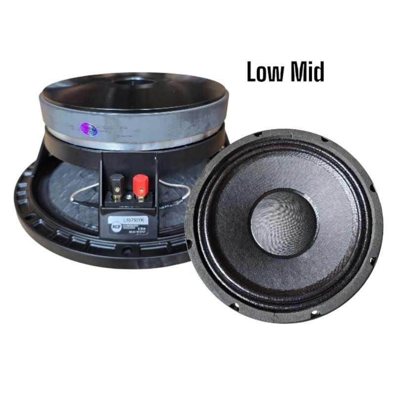 Speaker 10 Inch RCF L10/750YK Mid Balap Speaker Midle 10"  RCF L10 / 750YK GradeA
