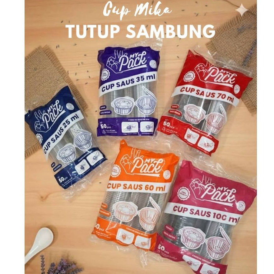 Cup puding tutup sambung / gelas agar-agar
