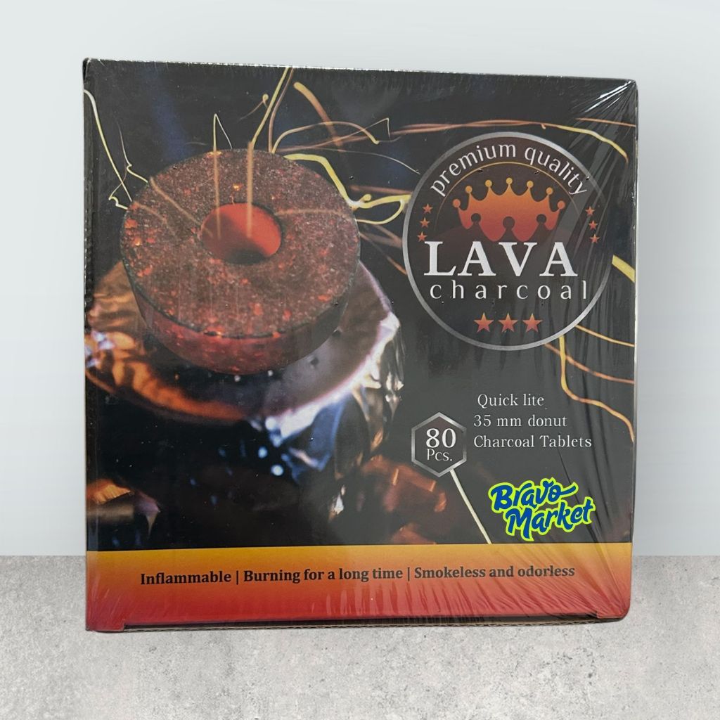 (1 BOX) Arang Dupa Arang Lava Arang Magic Lava Charcoal Arang Magic Cepat Nyala Arang Lava Original 