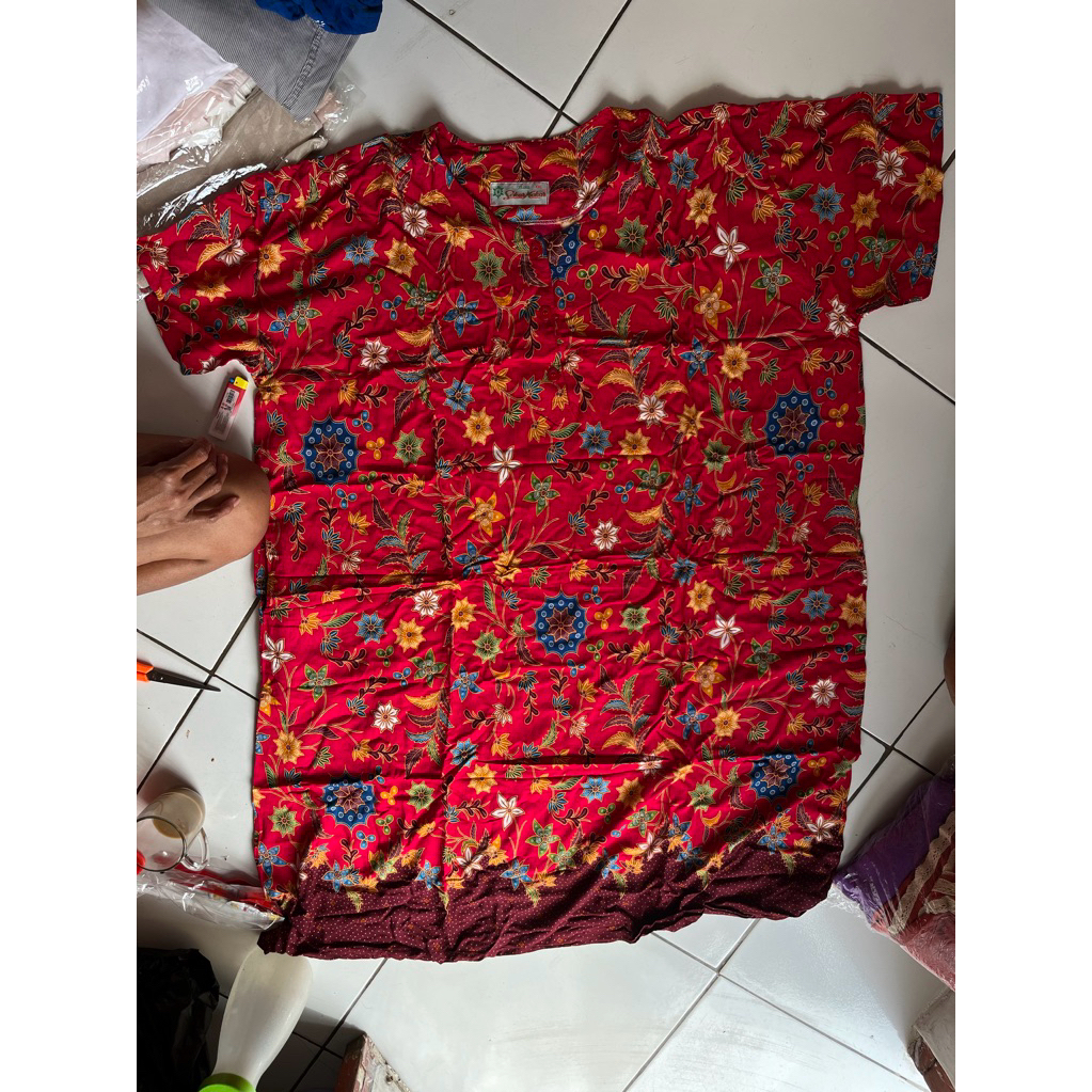 PRELOVED Daster Sekar Mekar DASTER JUMBO XXL DASTER BATIK DASTER TIDUR DASTER LANGSUNG BATIK DASTER