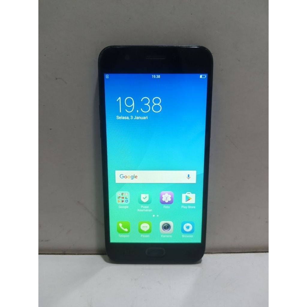 OPPO A57 3/32 SECOND NORMAL BERKUALITAS ORIGINAL GOOD CONDITION HP ANDROID MURAH SIAP PAKAI
