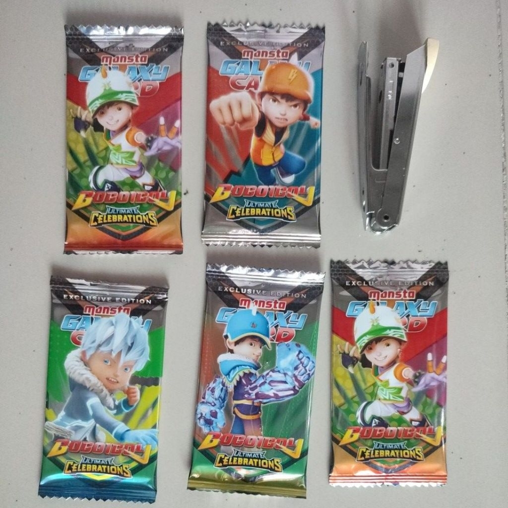 Kartu trading card boboiboy || Mainan anak