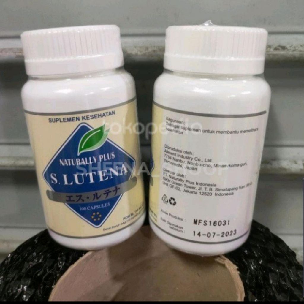 S.lutena obat pengurang mata minus Asli original