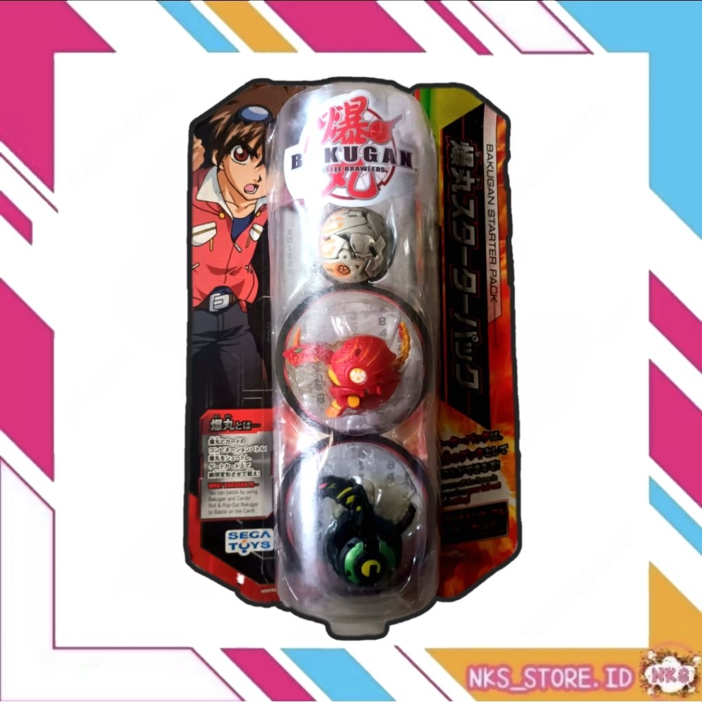 Bakugan Starter Pack ST-001 Ver 1 Battle Brawlers Sega Toys