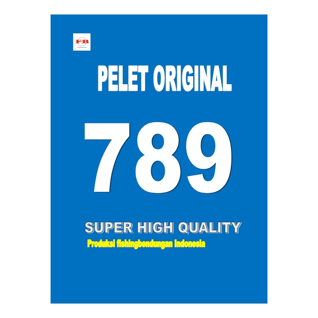 PELET IKAN 789 ORIGINAL