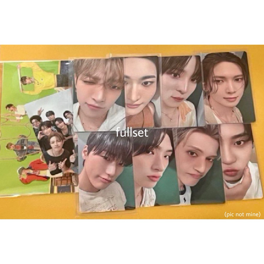 [JNE/SPX] ATEEZ 8room Pop Up Stamp Mission Bingo Benefit Photocard Set - pc hongjoong seonghwa yunho