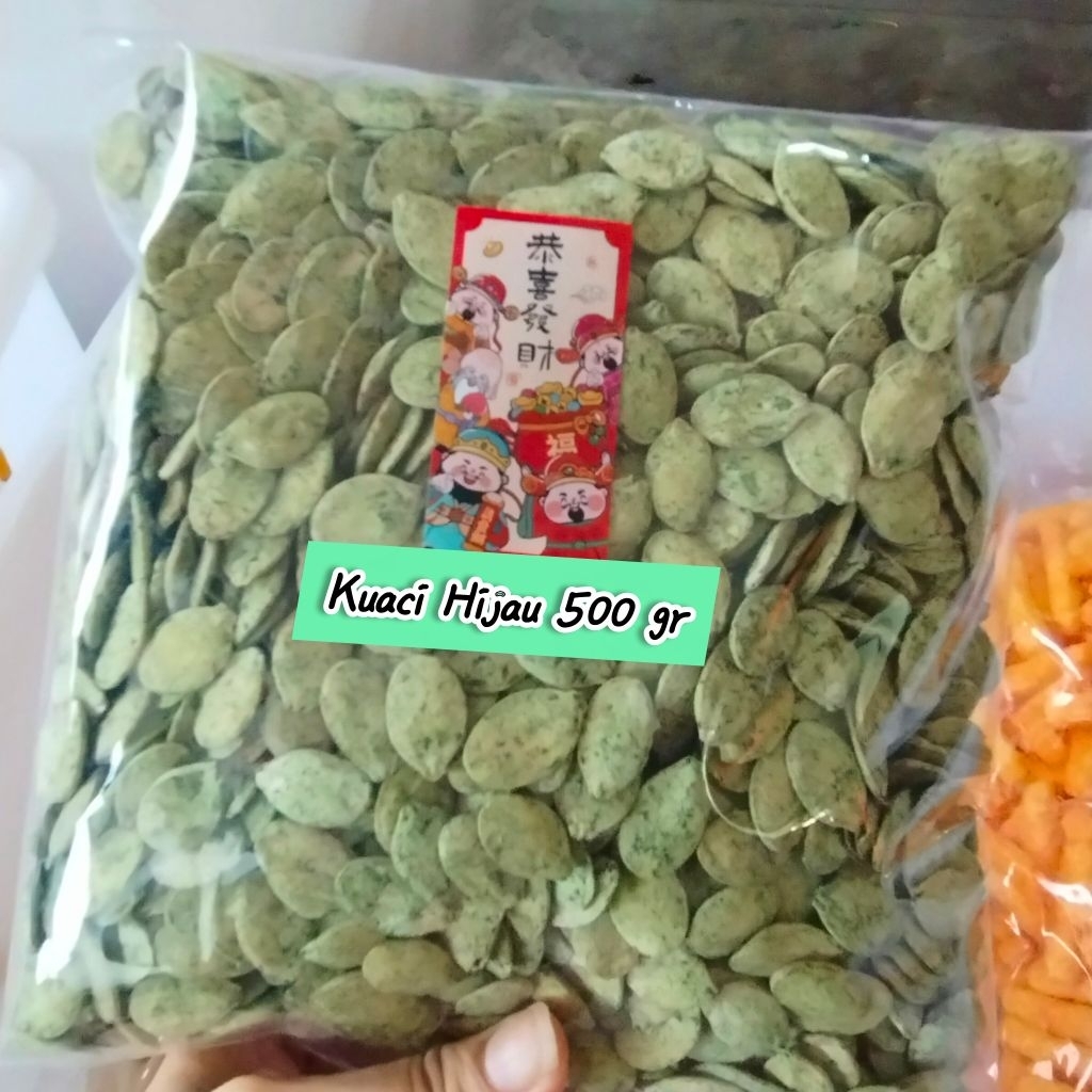 KUACI PUTIH / KUACI HIJAU / KUACI HITAM / 500 gr / IMLEK 2026 / SNACK IMLEK / CEMILAN IMLEK / HAMPER