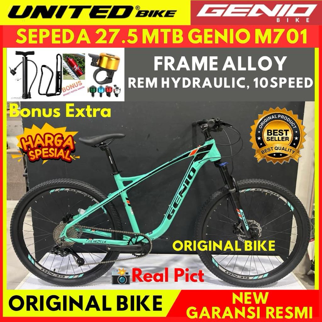 Sepeda Gunung MTB 27,5 Genio M701 M703 M3411 M573 By Unitedbike