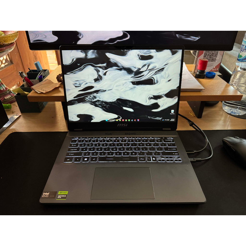 LAPTOP GAMING RTX 3050 MSI PRESTIGE 14 AI STUDIO Intel Ultra 5 125H