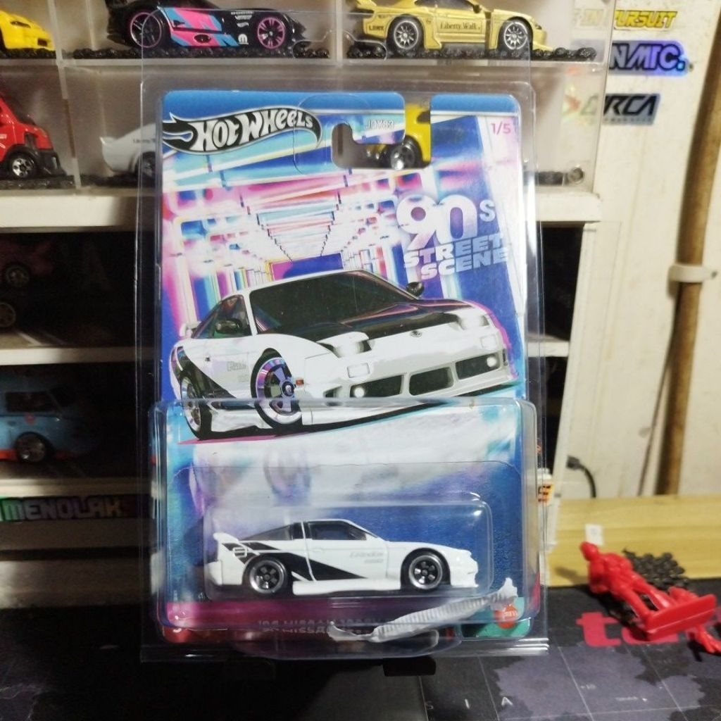 Hot Wheels 90s Street scene Nissan 180SX Type x