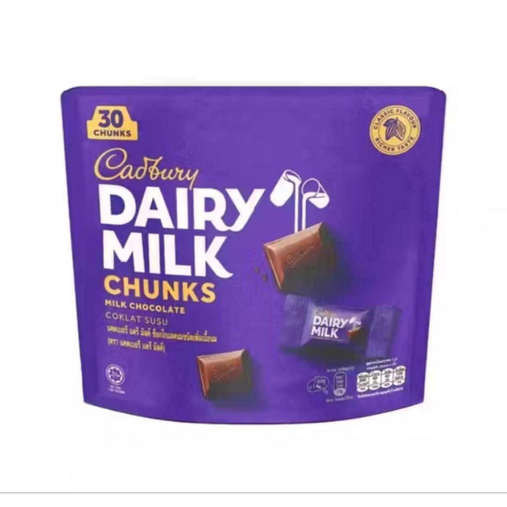 cadbury dairy milk isi 30 sharebag