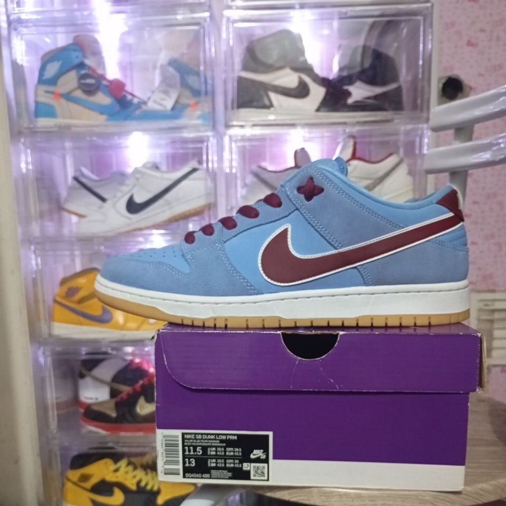 Nike SB Dunk Low Pro Philadelphia Phillies Size: 45,5 Authentic/Original 1000% LC By:Poizon