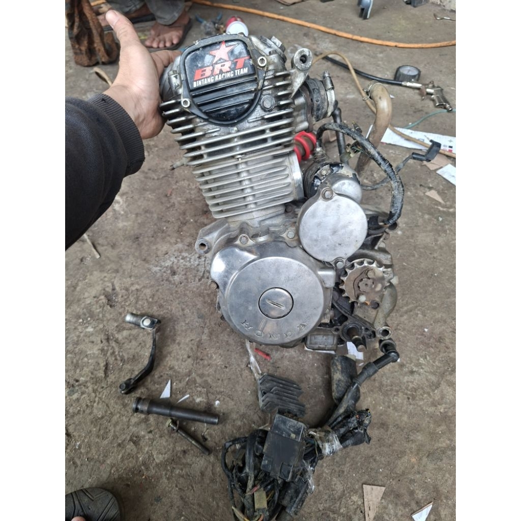 Mesin Tiger set pengapian