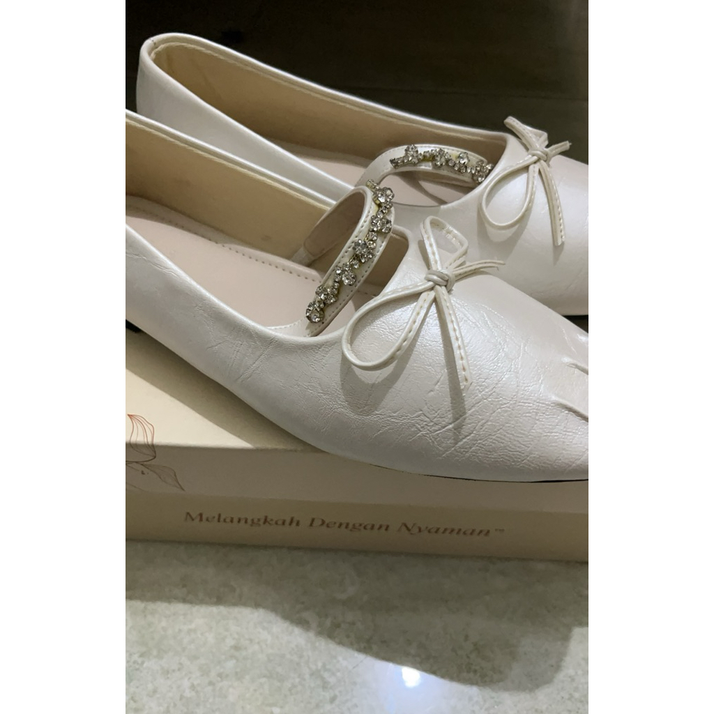 Sepatu Damelia Melstore Ukuran 40 Maura Flatshoes