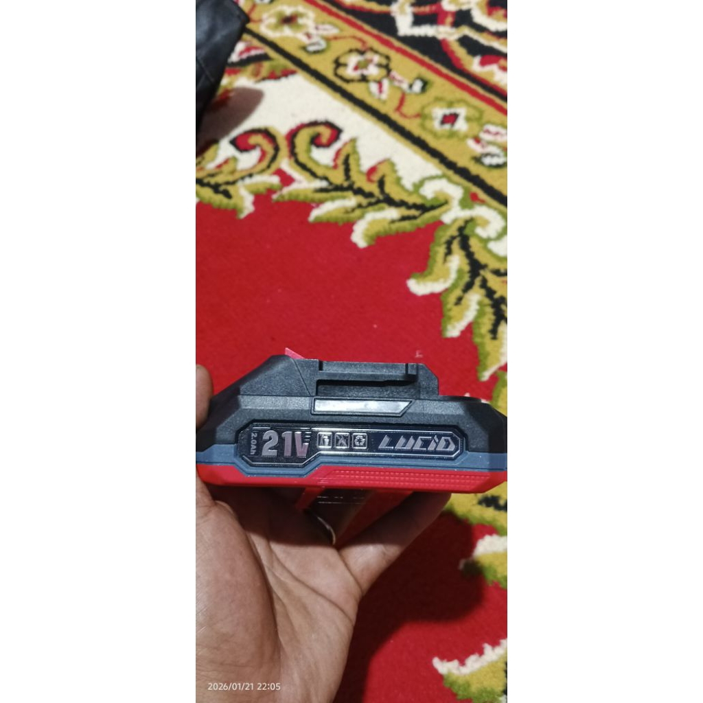 BATERAI LUCID 21V 2AH EX LX60